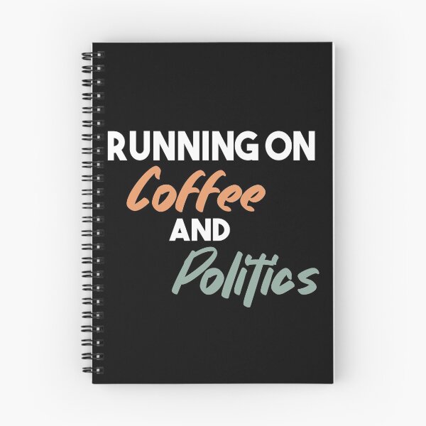 Aperçu de l'œuvre Courir sur le café et la politique créée et vendue par Heddar Badreddine.