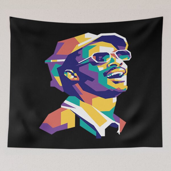 Item preview, Stevie Wonder T-ShirtStevie Wonder WPAP Limit Color designed and sold by CampMoru.