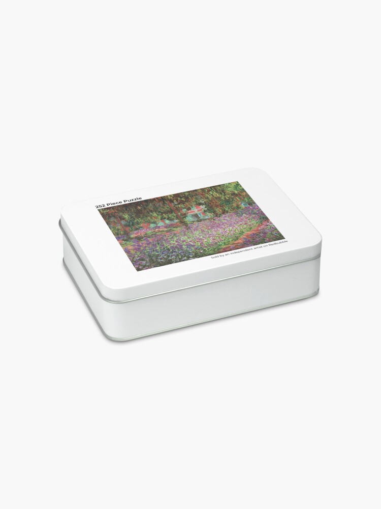 Artist's Garden at Giverny Wooden Jigsaw Puzzle