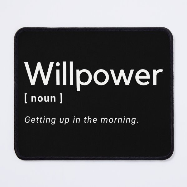 Item preview, Willpower definition designed and sold by Amine-Creation.