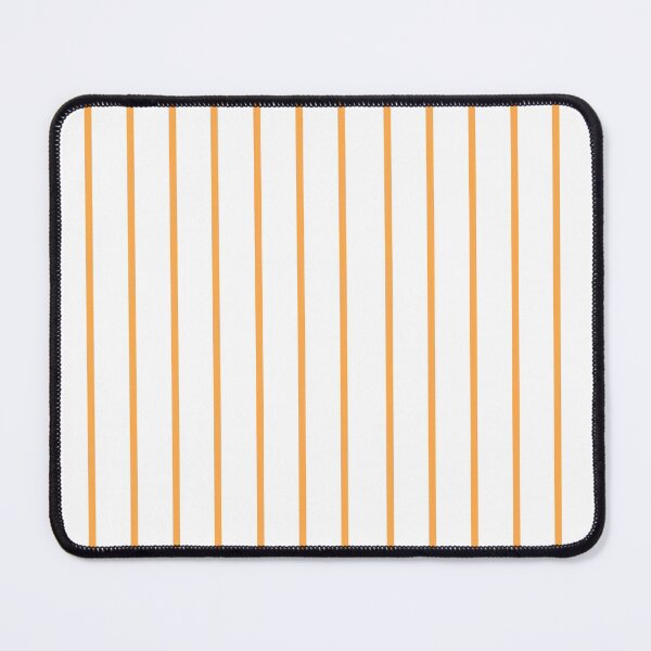 Item preview, Narrow orange and white stripes designed and sold by LittleBettyMakes.