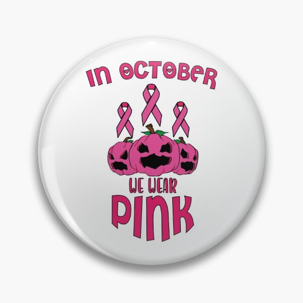 Item preview, In October We Wear Pink Pumpkin Plaid designed and sold by bahicharafe.