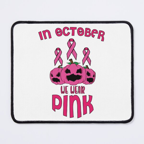 Item preview, In October We Wear Pink Pumpkin Plaid designed and sold by bahicharafe.