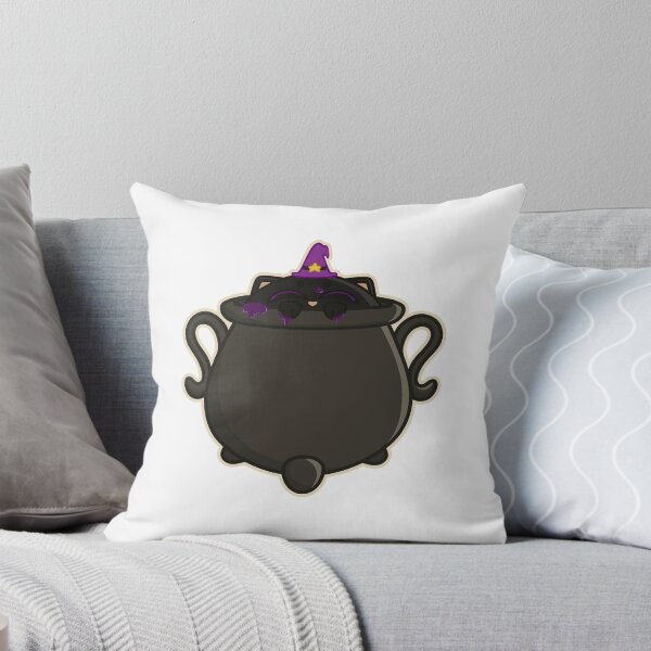 Item preview, Halloween Cauldron Cat designed and sold by astrocyti.