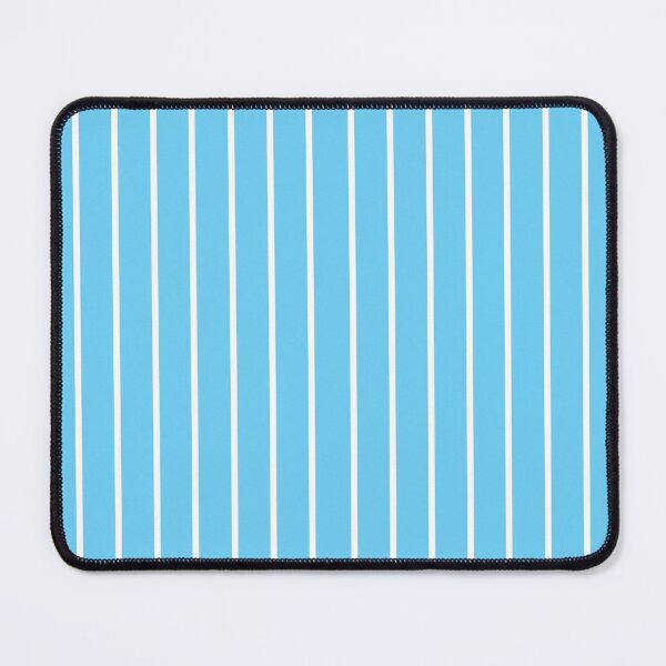 Item preview, Narrow turquoise and white stripes 2 designed and sold by LittleBettyMakes.