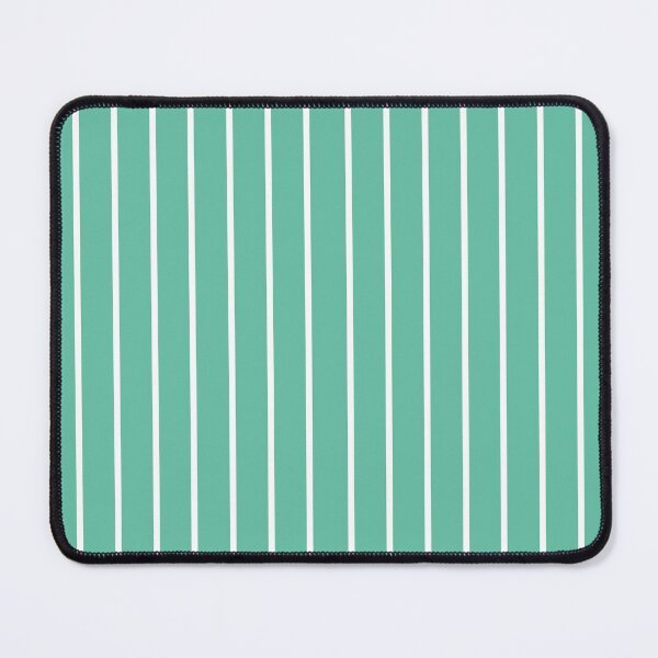 Item preview, Narrow aqua and white stripes 2 designed and sold by LittleBettyMakes.
