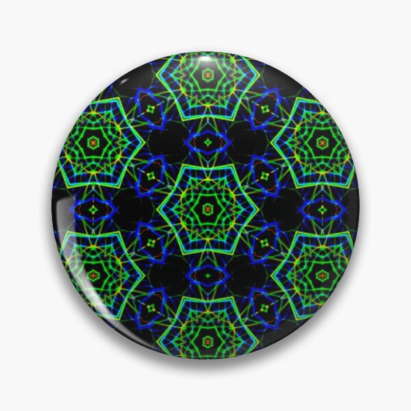 Item preview, Green Digital Kaleidoscope  designed and sold by Amanda1775.