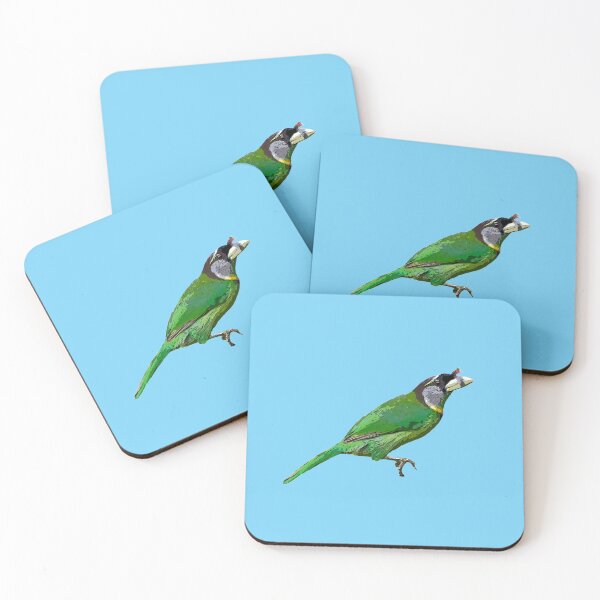 Item preview, Fire-Tufted Barbet Color Design  designed and sold by designsasstultd.