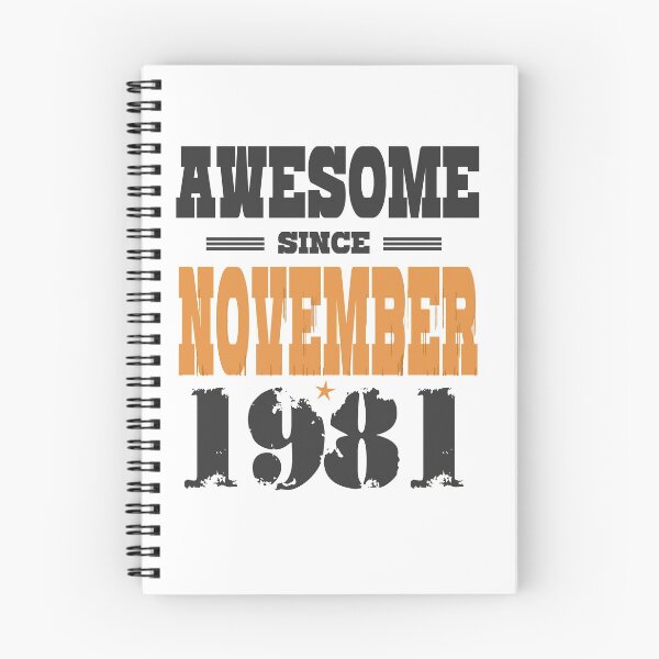 Item preview, Awesome Since November 1981  designed and sold by be-great.