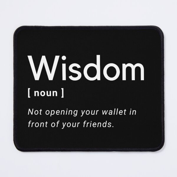 Item preview, Wisdom definition designed and sold by Amine-Creation.