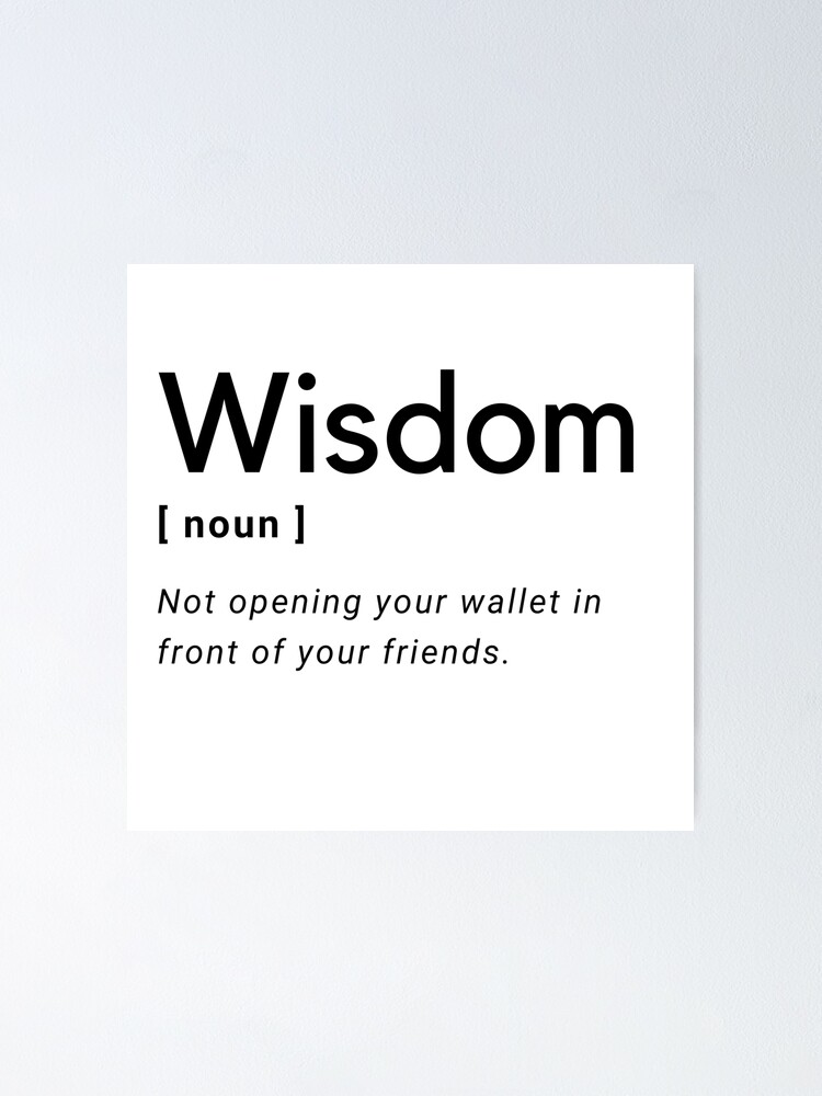 wisdom-definition-poster-for-sale-by-amine-creation-redbubble