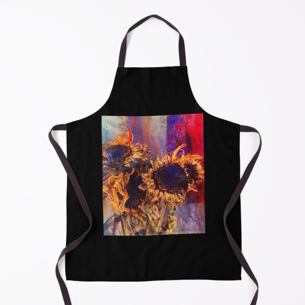 Aperçu de l'œuvre T-shirt d'art de tournesolTournesols Mixed Media 11 créée et vendue par CampMoru.