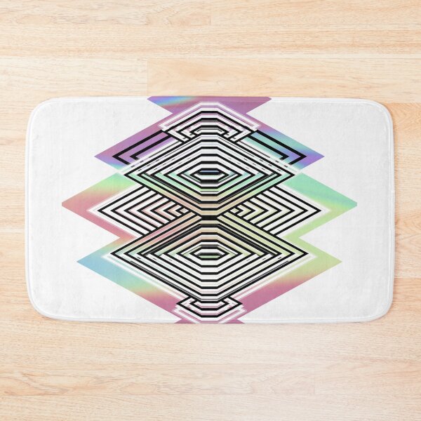 Item preview, Abstract Geometric Imagination 03 designed and sold by HeliMalereiArt.