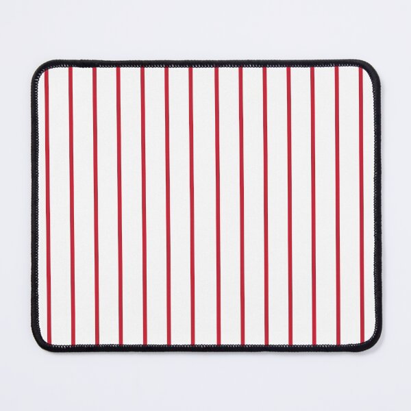 Item preview, Narrow red and white stripes designed and sold by LittleBettyMakes.