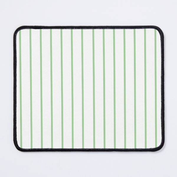 Item preview, Narrow green and white stripes designed and sold by LittleBettyMakes.