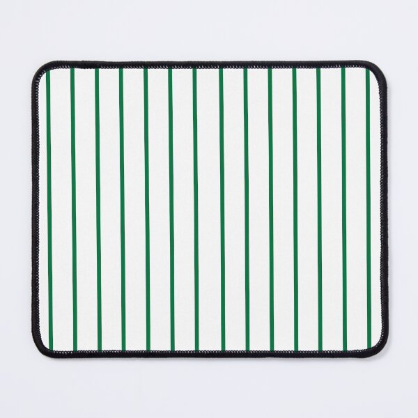 Item preview, Narrow green and white stripes designed and sold by LittleBettyMakes.
