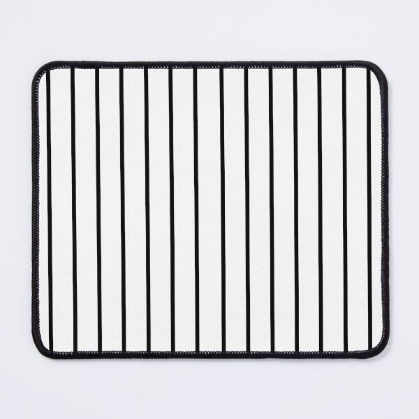 Item preview, Narrow black and white stripes designed and sold by LittleBettyMakes.