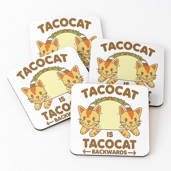 Item preview, Taco Cat Backwards T-ShirtTaco cat Backwards designed and sold by CampMoru.