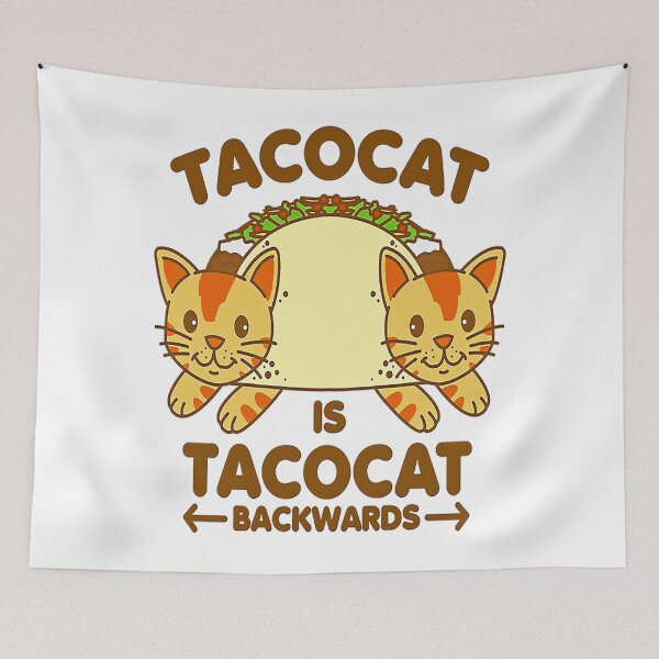 Item preview, Taco Cat Backwards T-ShirtTaco cat Backwards designed and sold by CampMoru.