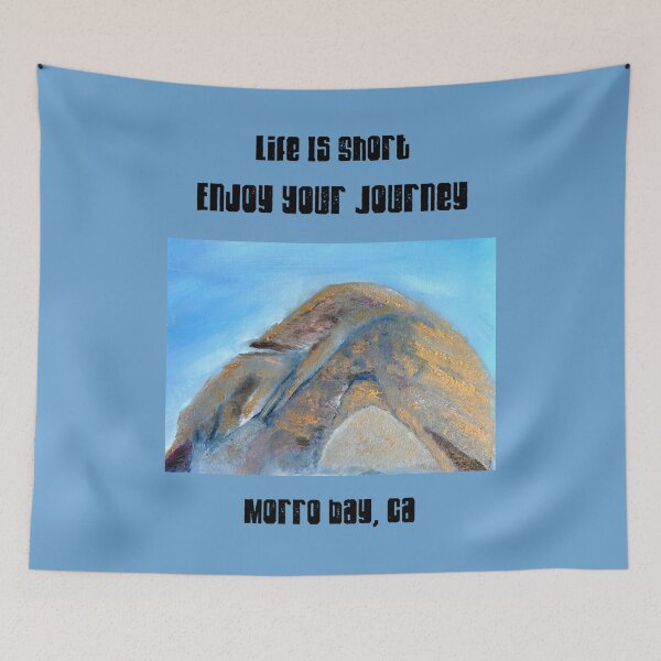 Item preview, Morro Bay Rock Oil Painting designed and sold by concettaellis.