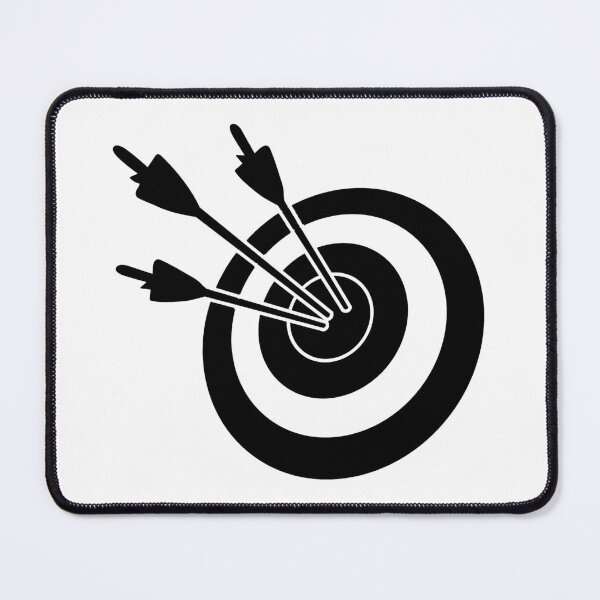 Item preview, Archery Bullseye Black and White Target designed and sold by Gevover.