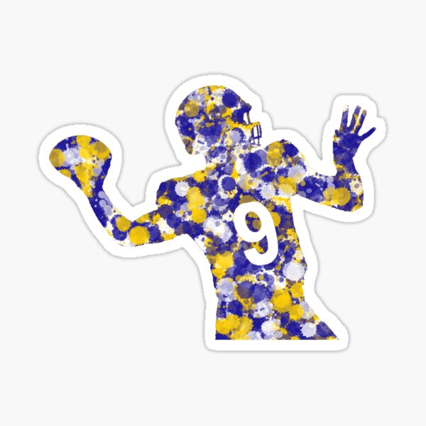 GO RAMS GO Helmet and Team Colors Los Angeles Rams Sticker for Sale by  LAKERSIN5