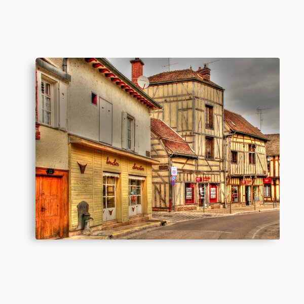 Item preview, Street in Troyes France designed and sold by MaluC.