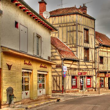Artwork thumbnail, Street in Troyes France by MaluC