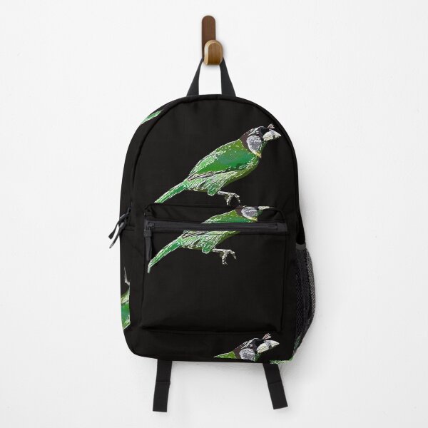 Item preview, Fire-Tufted Barbet White Alternate Design designed and sold by designsasstultd.