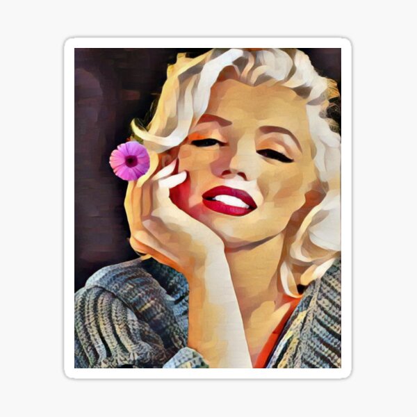 Marylin Monroe - No. 5 Sticker