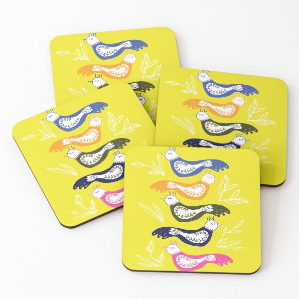 Item preview, Bright Scandi Birds designed and sold by stevie-kay.