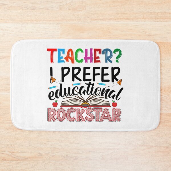 Item preview, teacher I Prefer educational rockstar funny t-shirts designed and sold by gacate.