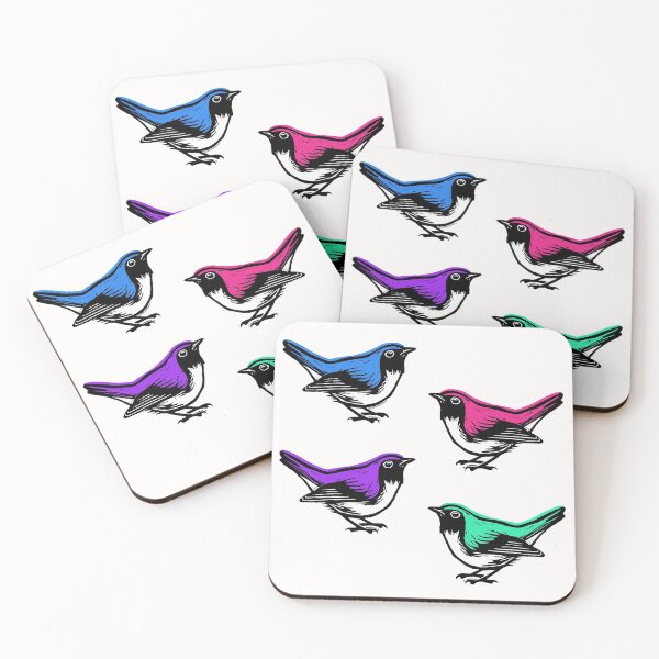 Item preview, Colorful Warblers designed and sold by Jess Mann.