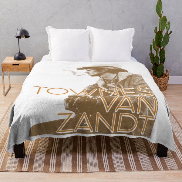 Item preview, Townes Van Zandt T-ShirtTownes Van Zandt - Live is to Fly Retro FanArt designed and sold by CampMoru.
