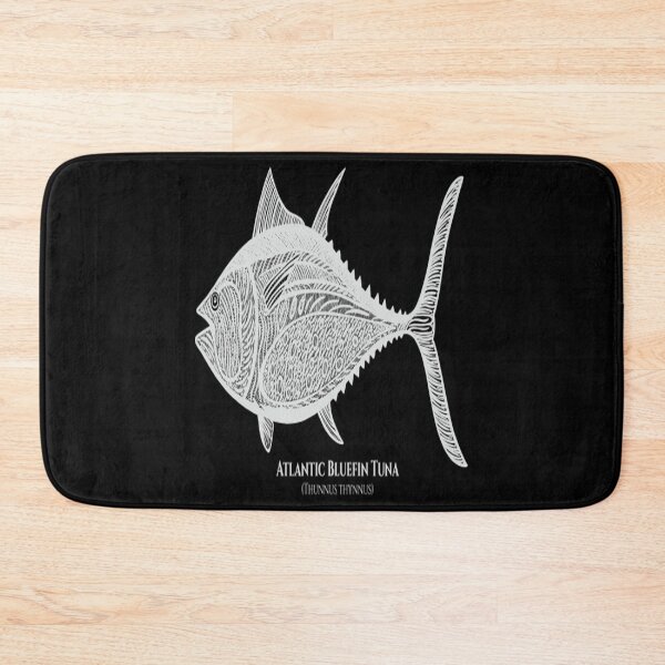 Item preview, Tuna Fish T-ShirtAtlantic Bluefin Tuna Fish with Common and Scientific Names designed and sold by CampMoru.