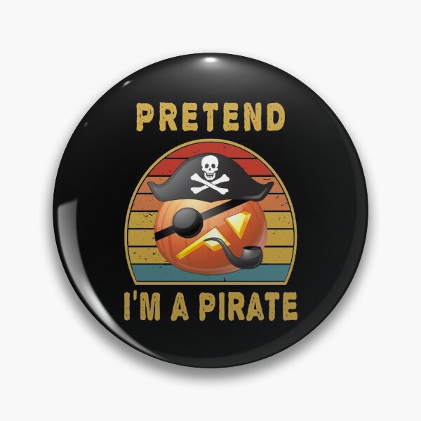 Item preview, Pretend I'm A Pirate Costume Funny Halloween Party designed and sold by LEGACY10.