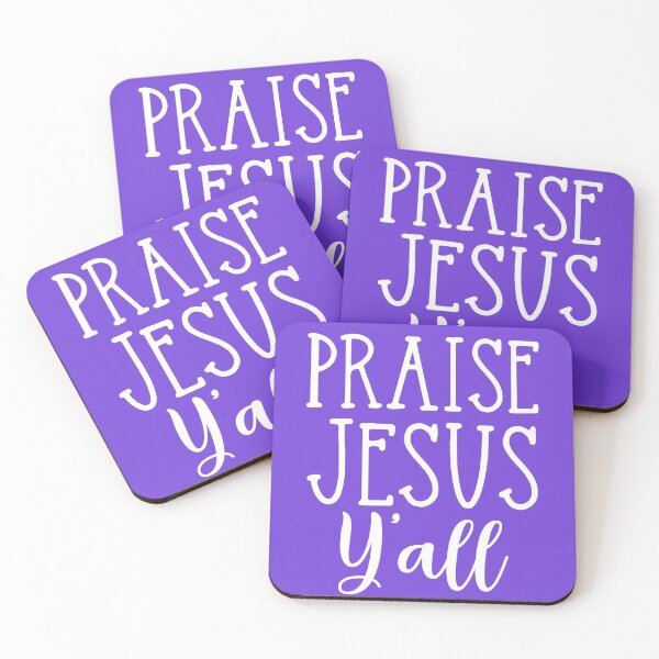 Item preview, Praise Jesus Y'all - Funny Southern Christian Faith designed and sold by Krysanthe.