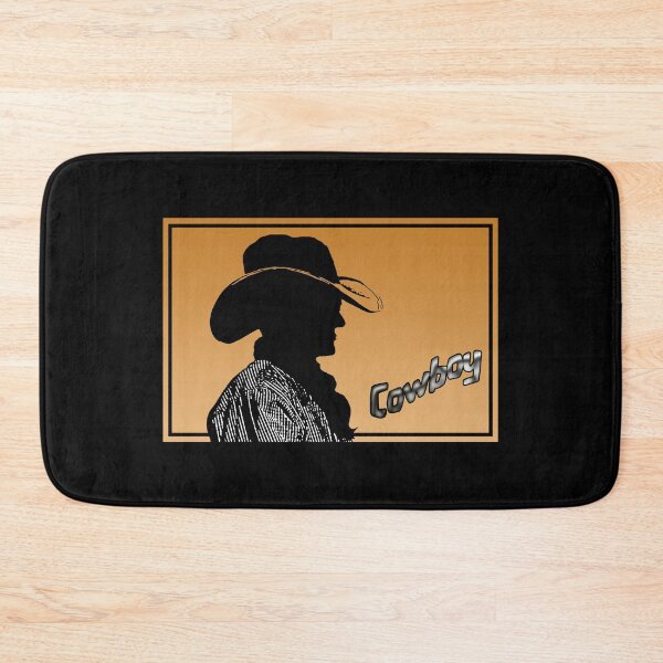 Item preview, Cowboy Silhouette Portrait designed and sold by CarolM.