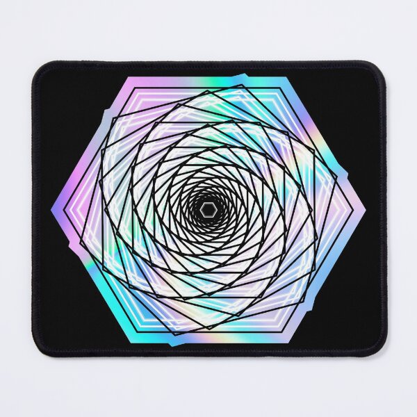 Item preview, Abstract Geometric Imagination 06 designed and sold by HeliMalereiArt.