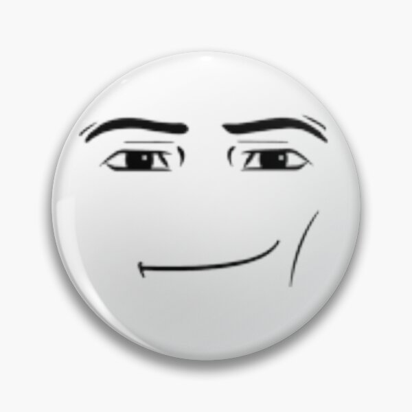 Man Face Roblox Pin for Sale by Trendingfy