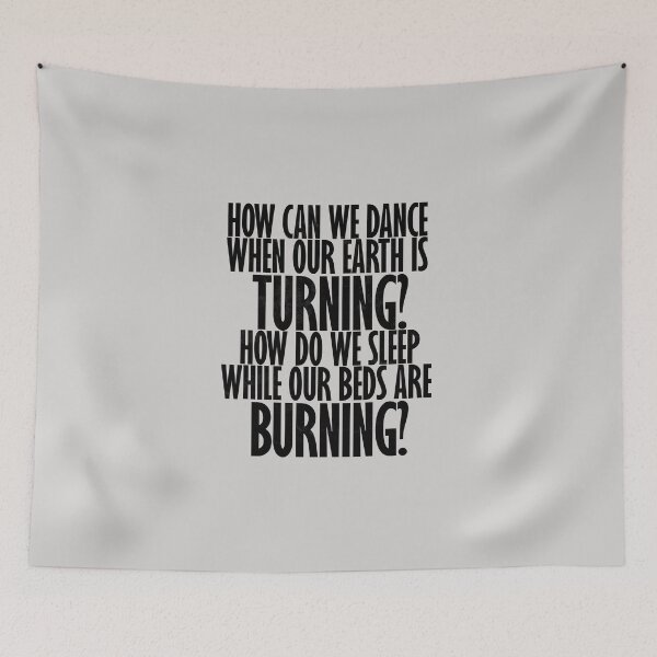 Item preview, Beds are burning designed and sold by LadyMisanthrope.