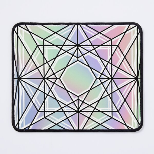 Item preview, Abstract Geometric Imagination 07  designed and sold by HeliMalereiArt.