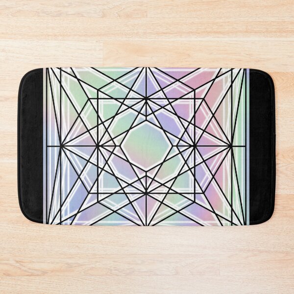 Item preview, Abstract Geometric Imagination 07  designed and sold by HeliMalereiArt.