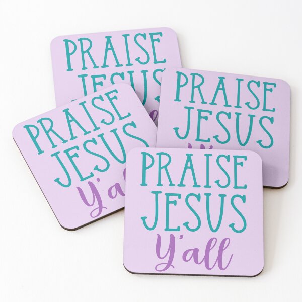 Item preview, Praise Jesus Y'all - Funny Southern Christian Faith designed and sold by Krysanthe.