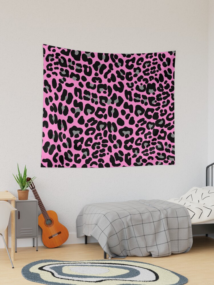 Pink Leopard and Cheetah Print Inspired Pattern