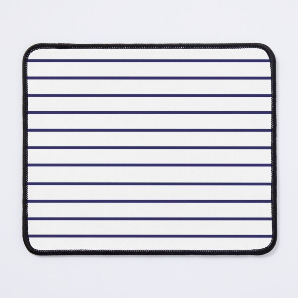 Item preview, Narrow navy blue and white stripes 3 designed and sold by LittleBettyMakes.