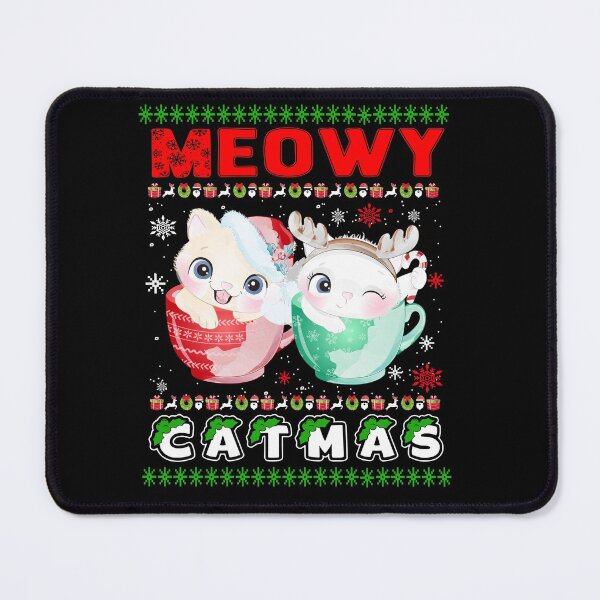 Item preview, Meowy Catmas Cute Kitties Merry Christmas designed and sold by ZiesMerch.
