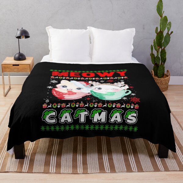 Item preview, Meowy Catmas Cute Kitties Merry Christmas designed and sold by ZiesMerch.