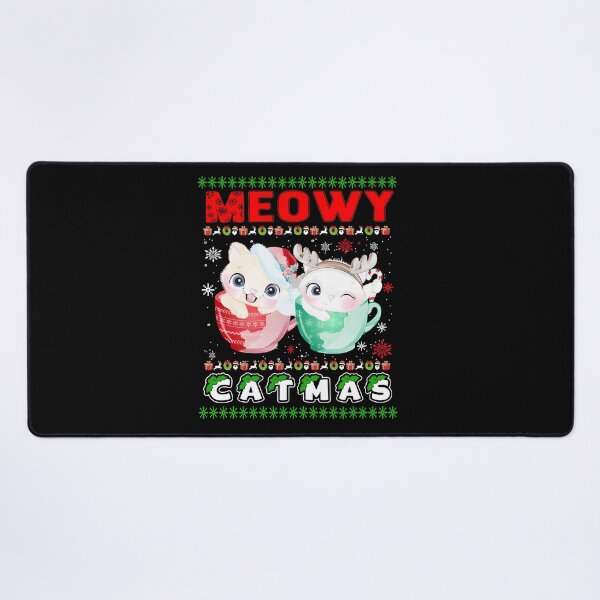 Item preview, Meowy Catmas Cute Kitties Merry Christmas designed and sold by ZiesMerch.