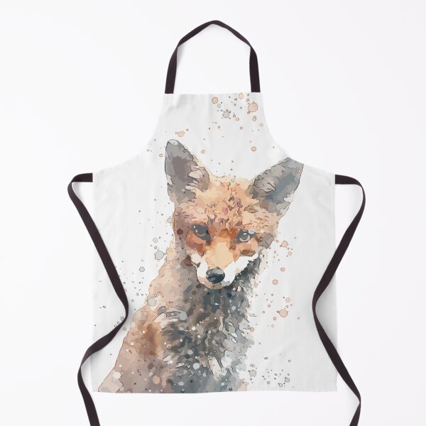 Item preview, Fox animal watercolor designed and sold by MystiS.
